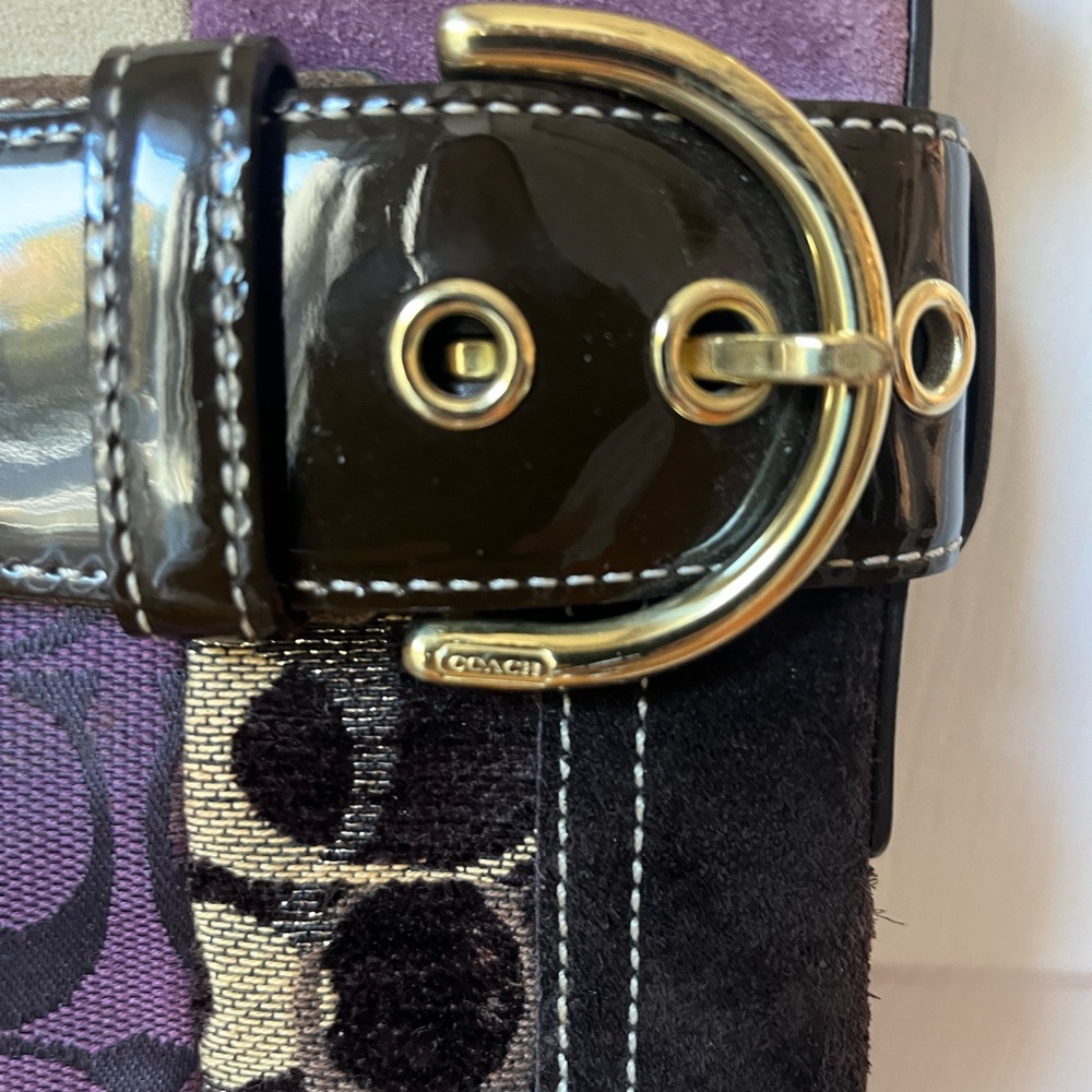 Coach Patchwork Shoulder or Crossbody Bag - Picture 4 of 15